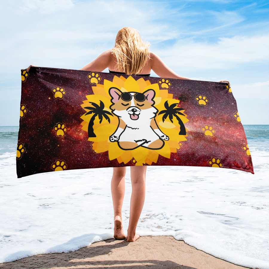corgi (beach Towel)