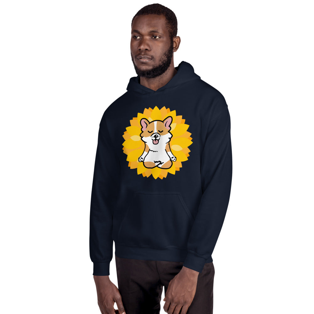 Enlightened Corgi Hoodie