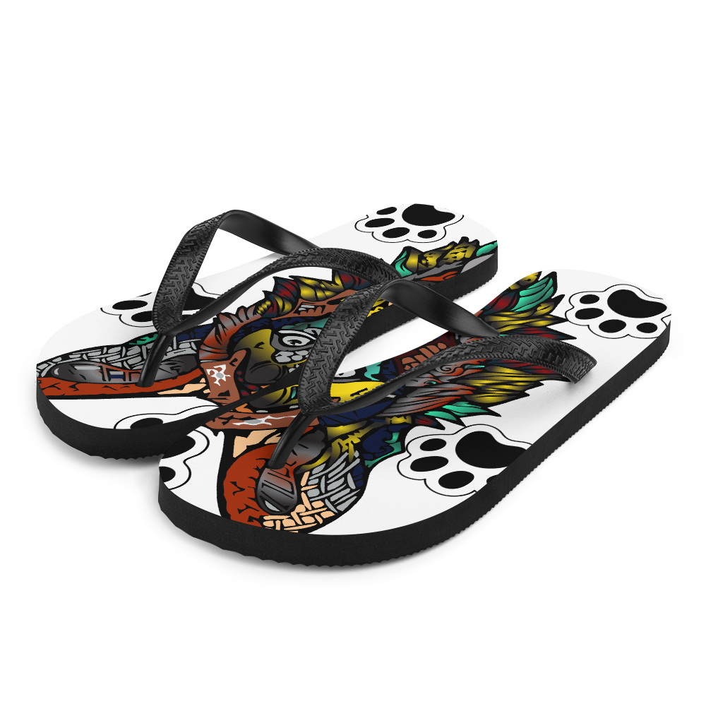 German shepherd Flip-Flops (Beach Ready)