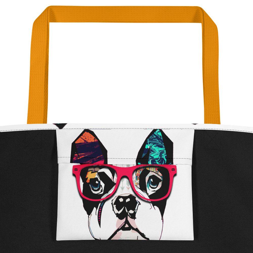 Trendy Frenchie (Beach Bag)