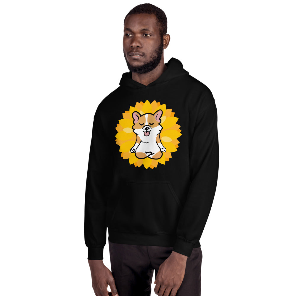 Enlightened Corgi Hoodie