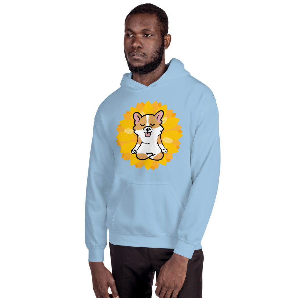 Enlightened Corgi Hoodie