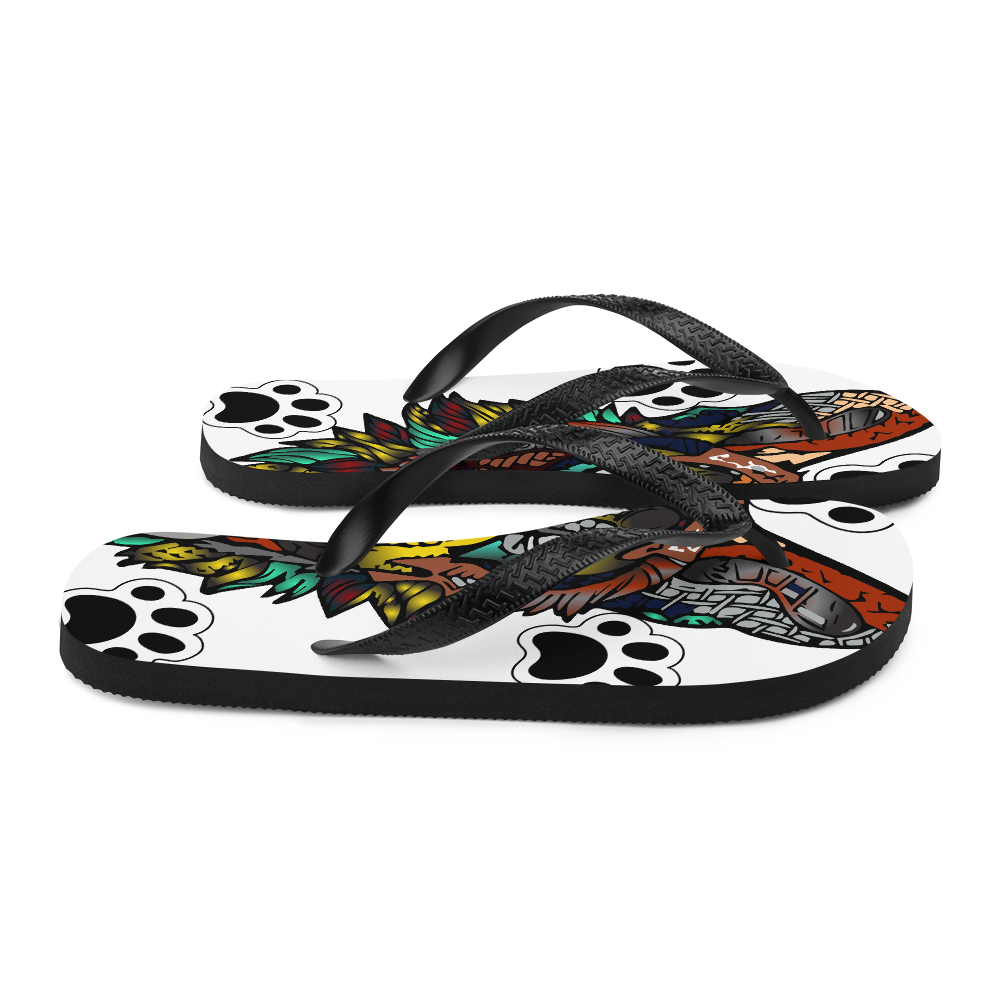 German shepherd Flip-Flops (Beach Ready)