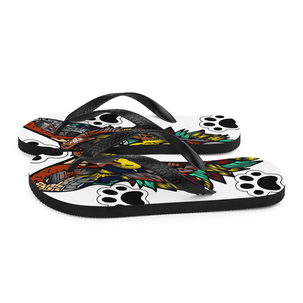 German shepherd Flip-Flops (Beach Ready)