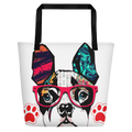 Trendy Frenchie (Beach Bag)