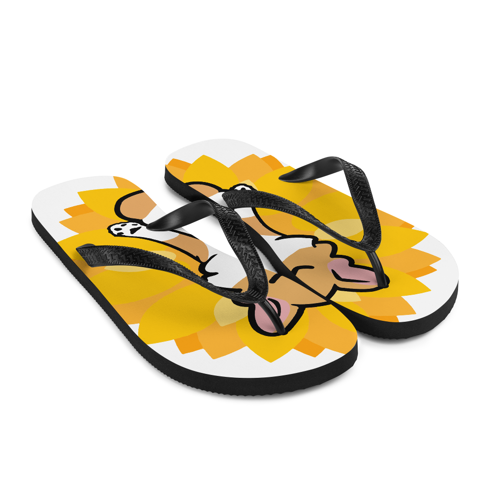 corgi Flip-Flops(Beach Ready)