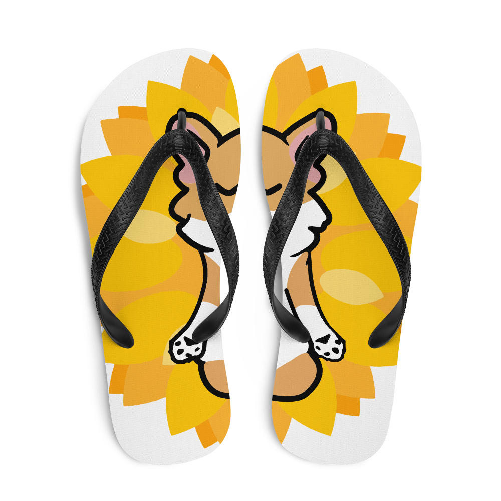 corgi Flip-Flops(Beach Ready)