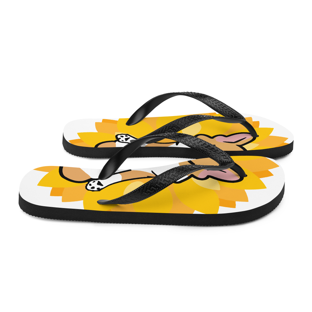 corgi Flip-Flops(Beach Ready)