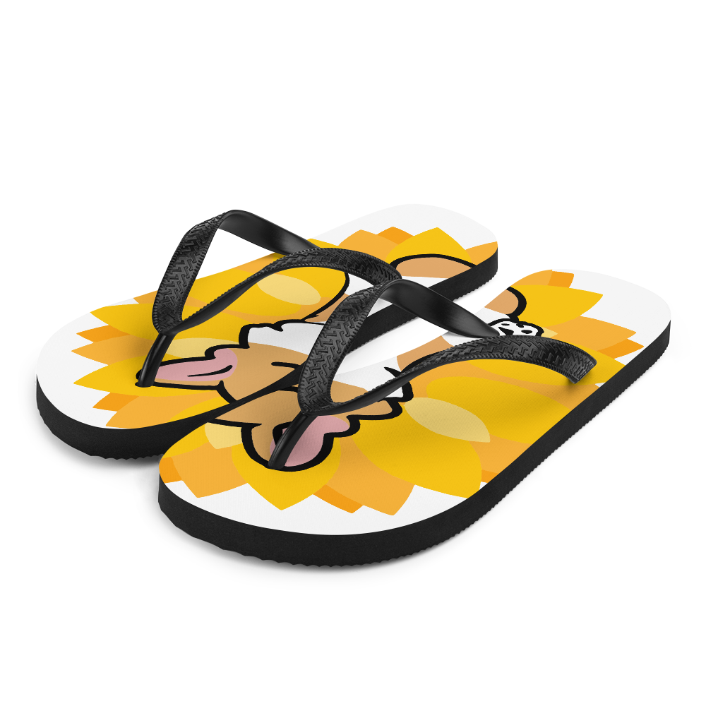 corgi Flip-Flops(Beach Ready)